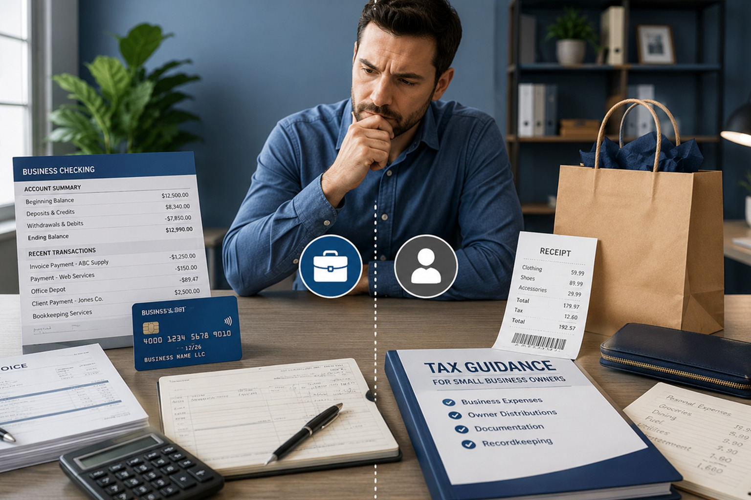 Can an LLC Owner Pay Personal Expenses From a Business Bank Account? What the IRS Really Thinks